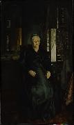 George Wesley Bellows My Mother oil